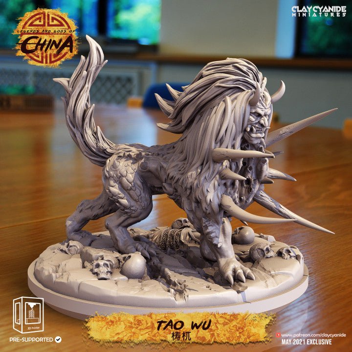 Legends and Gods of China - ClayCyanide - Dark Forge Arts