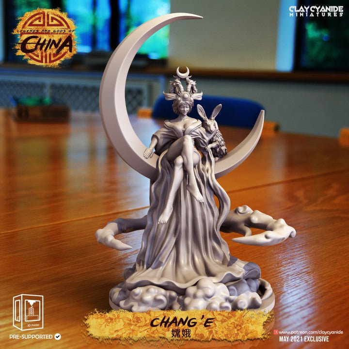 Legends and Gods of China - ClayCyanide - Dark Forge Arts