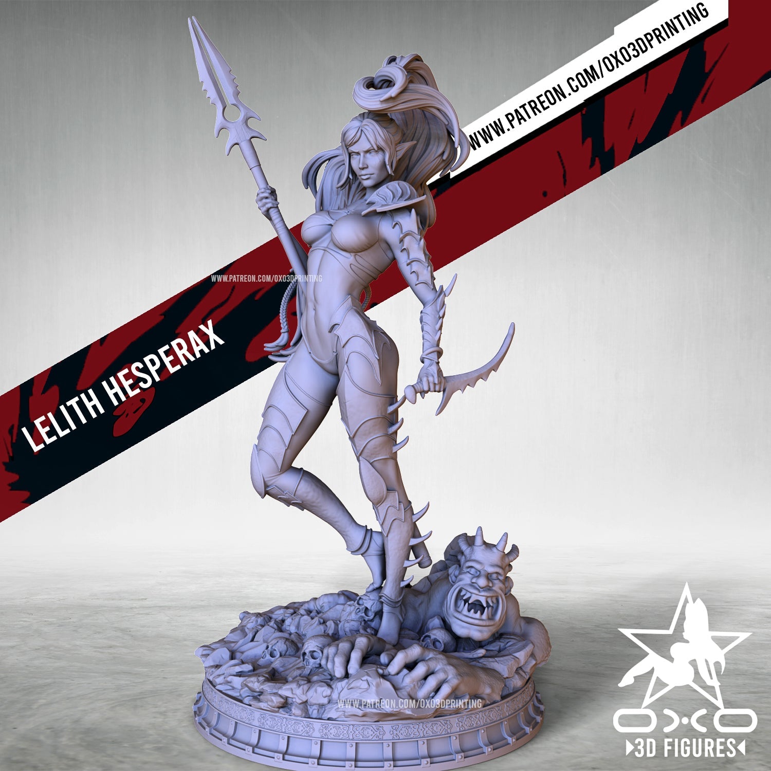 Lelith - OXO3D - Dark Forge Arts