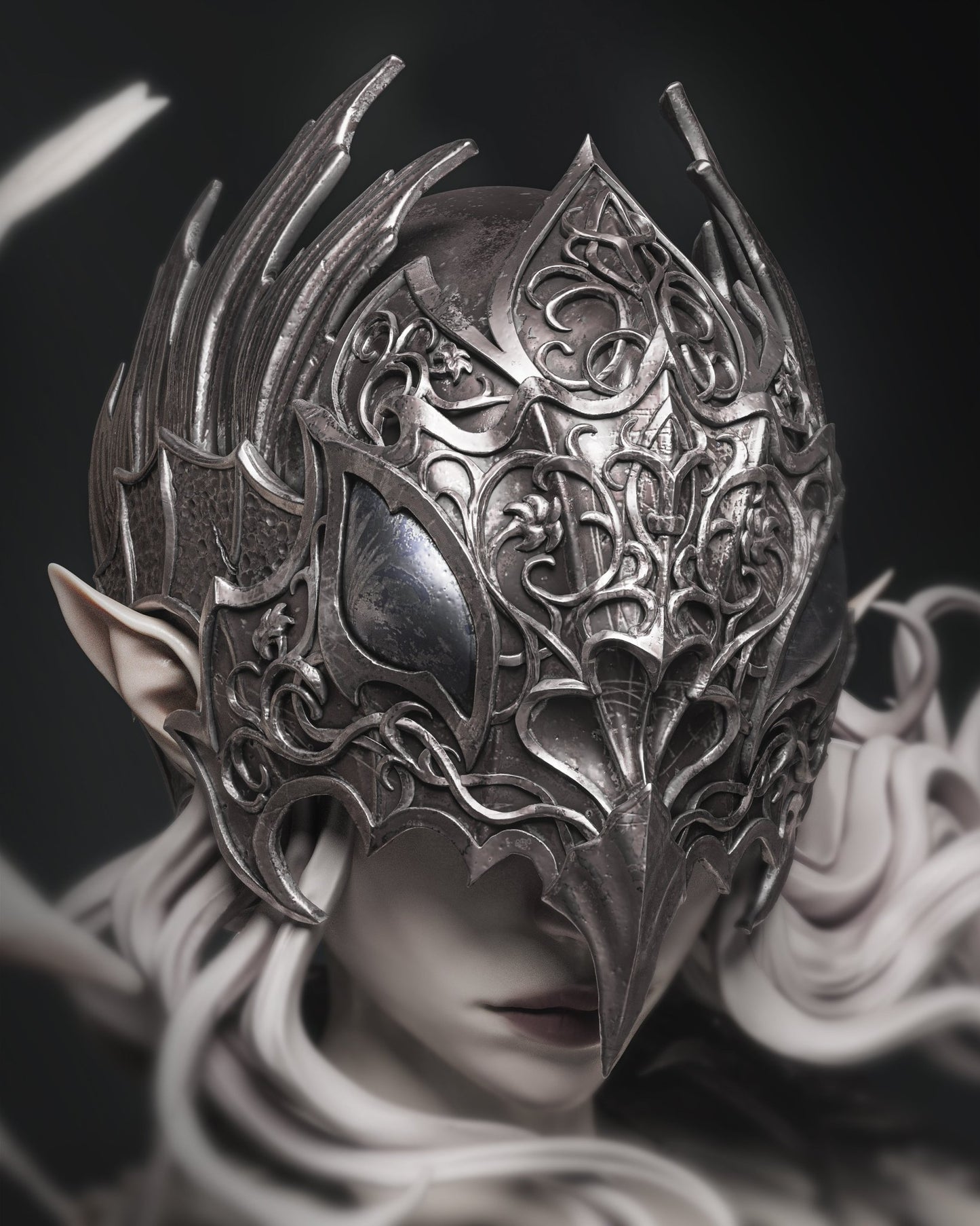 Lenora Queen of Crowns - CA 3D Studios - Dark Forge Arts