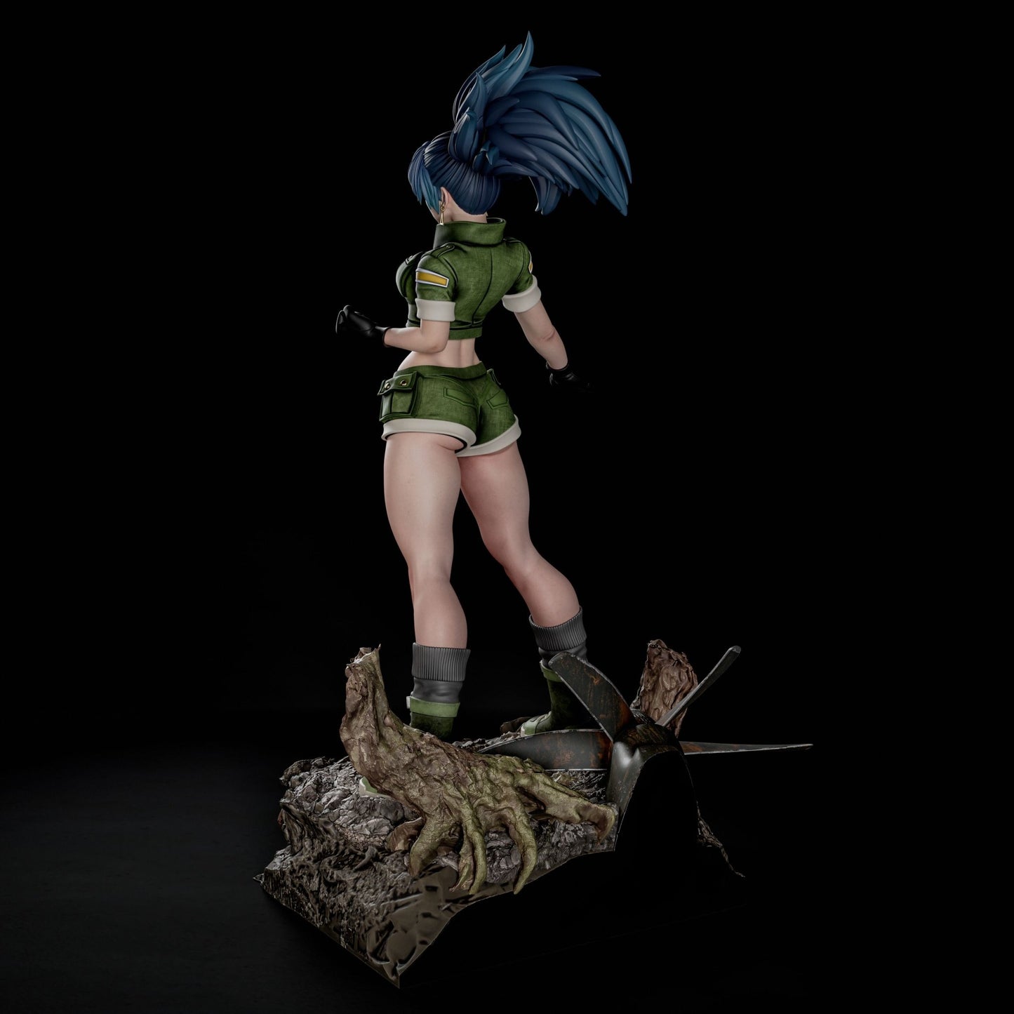 Leona Heidern - Abe3D - Dark Forge Arts