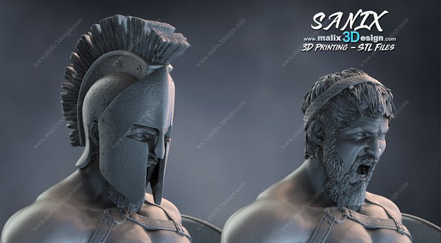 Leonidas - Sanix3D - Dark Forge Arts