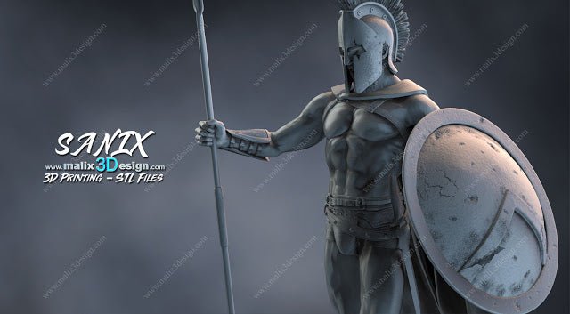 Leonidas - Sanix3D - Dark Forge Arts