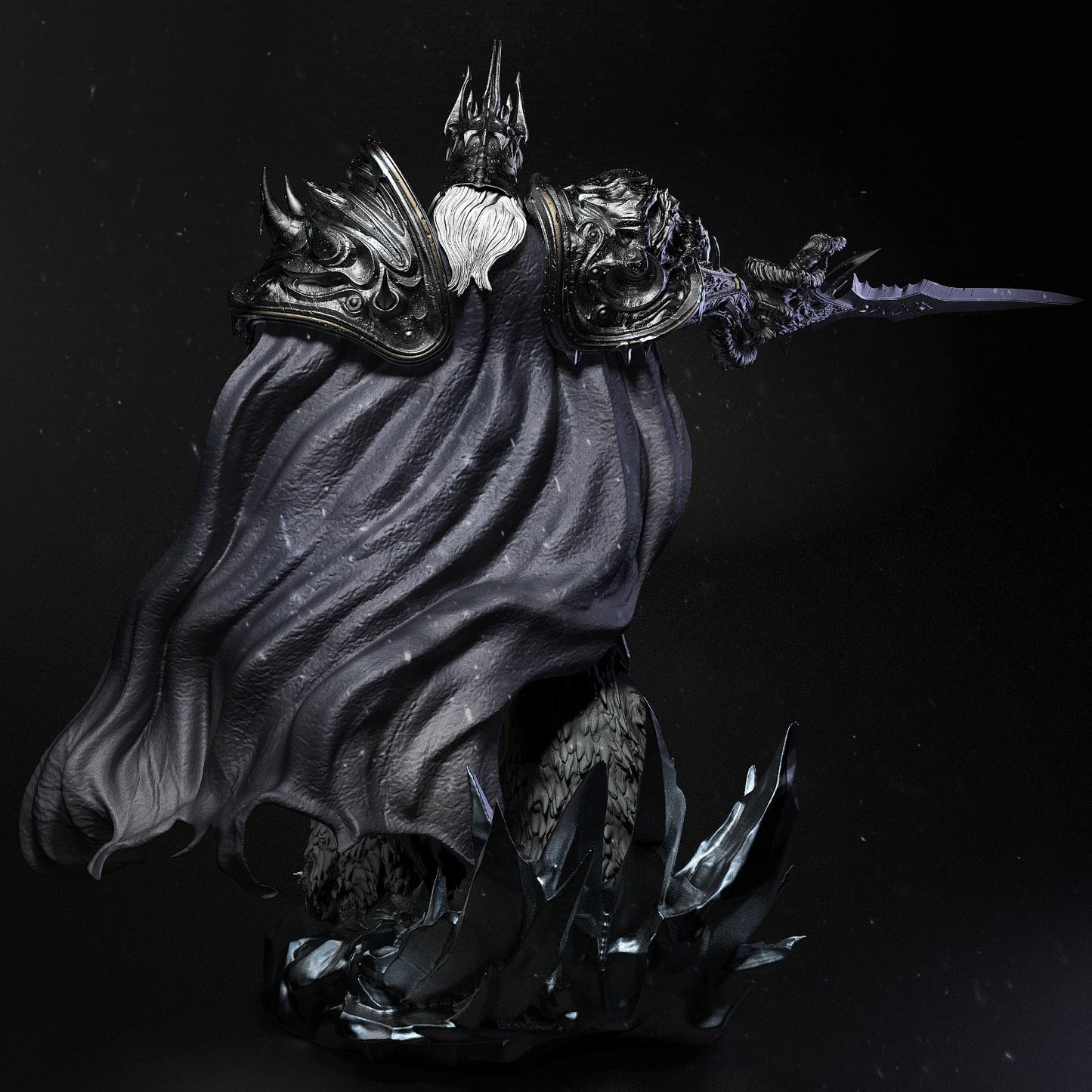 Lich King - CA 3D Studios - Dark Forge Arts