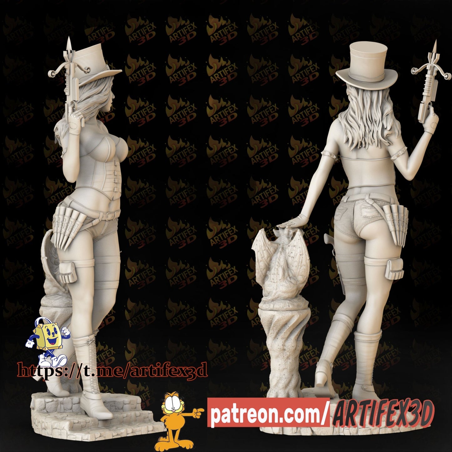 Liesel Van Helsing - Artifex3D - Dark Forge Arts