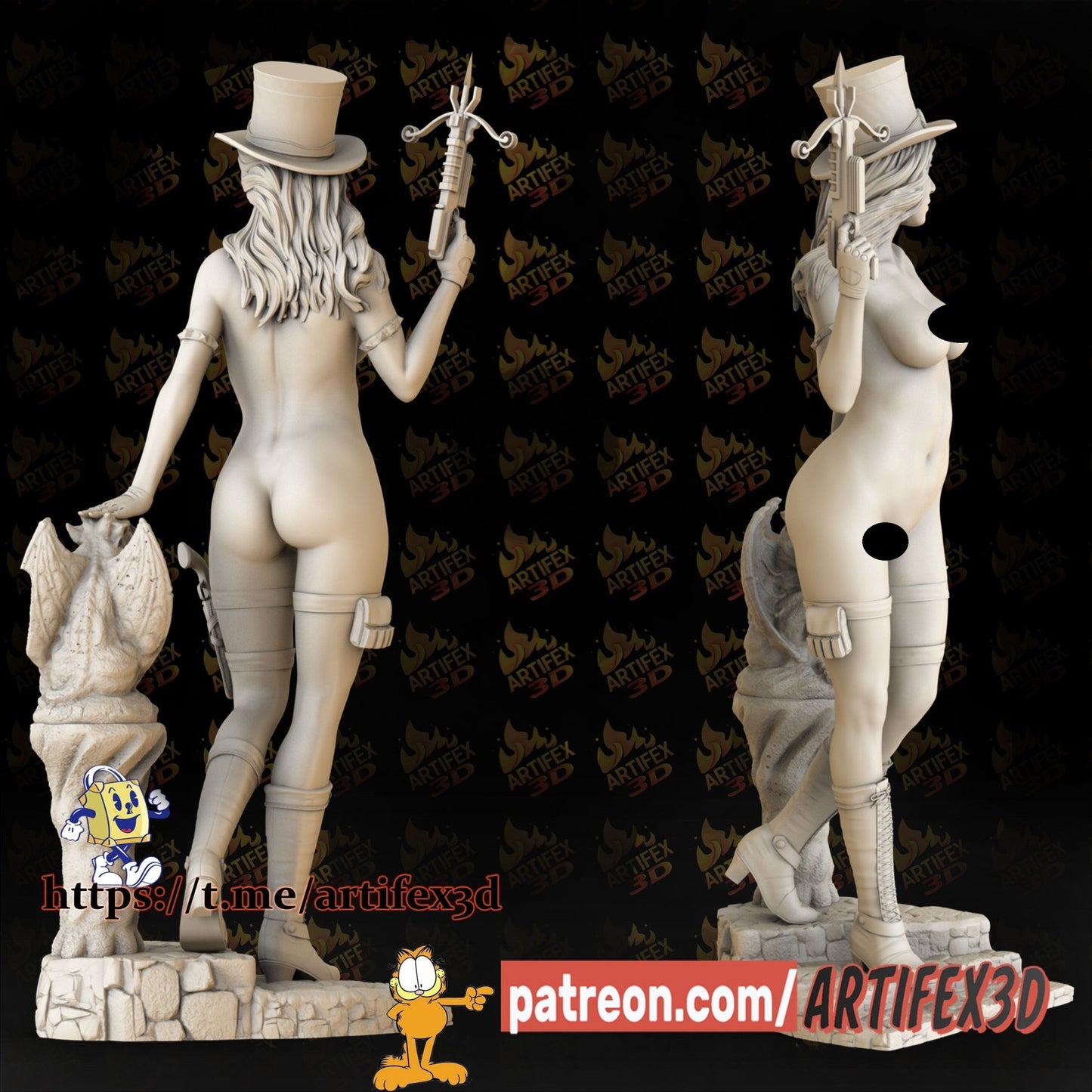 Liesel Van Helsing - Artifex3D - Dark Forge Arts