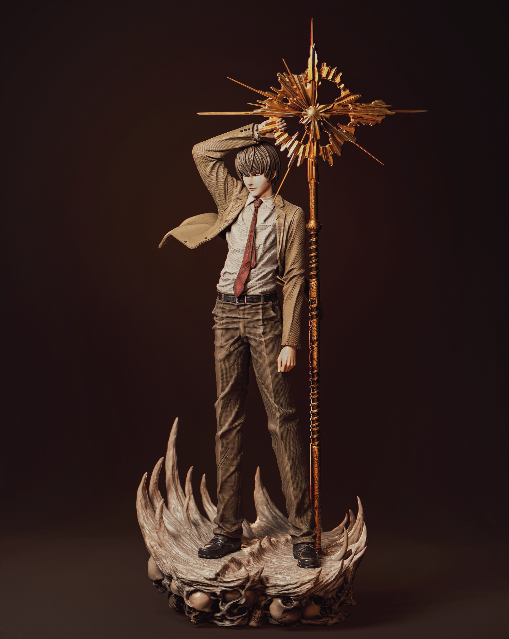 Light Yagami - CA 3D Studios - Dark Forge Arts