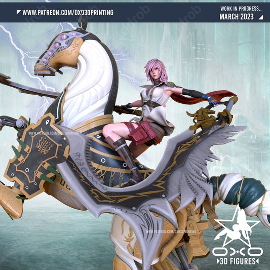 Lightning & Odin - OXO3D (Copy) - Dark Forge Arts