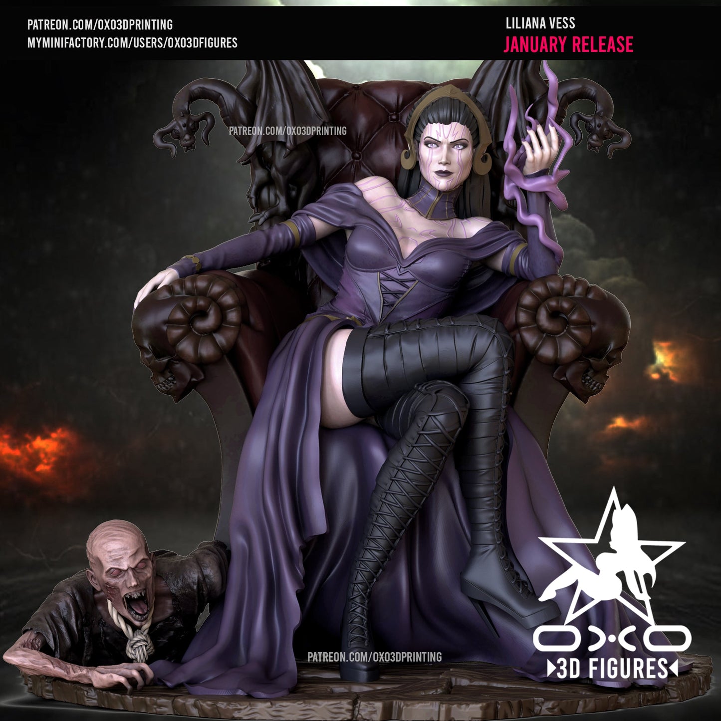 Liliana Vess - OXO3D - Dark Forge Arts