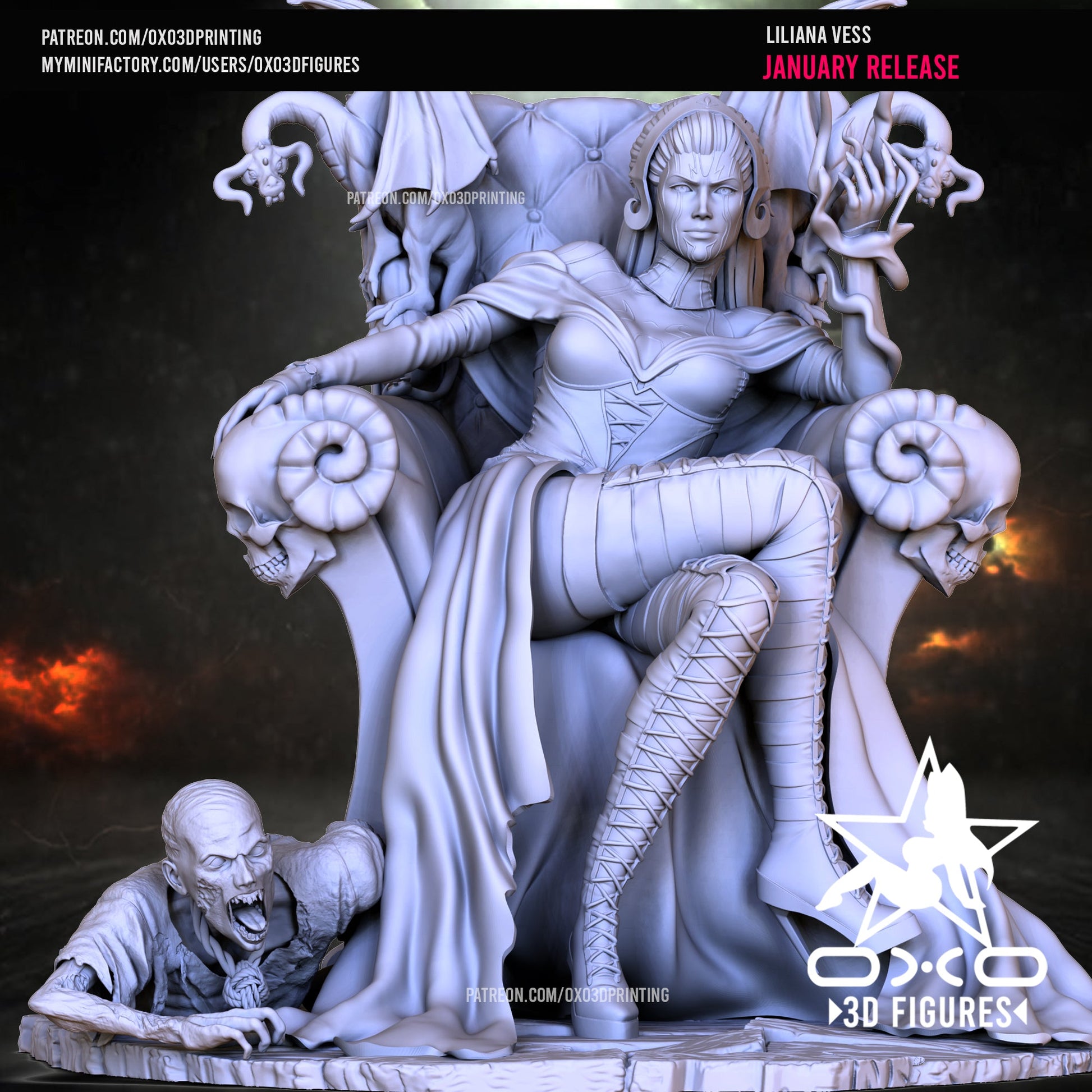 Liliana Vess - OXO3D - Dark Forge Arts