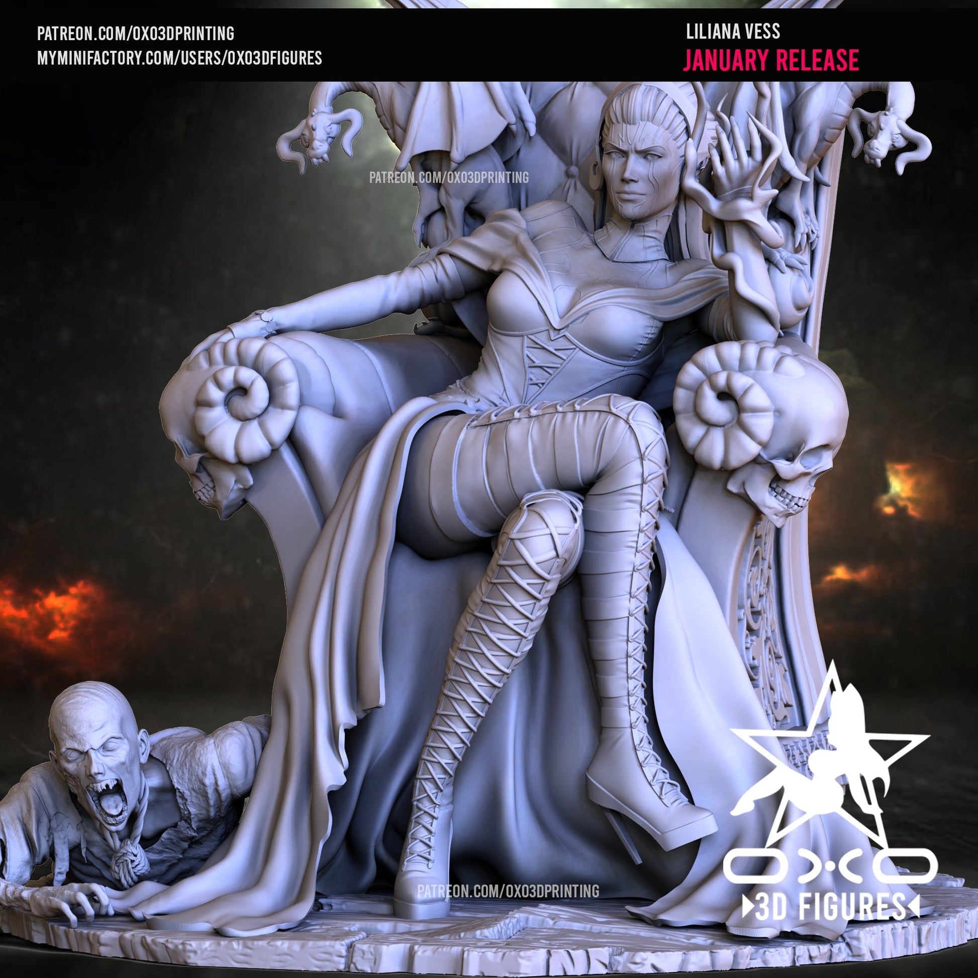 Liliana Vess - OXO3D - Dark Forge Arts