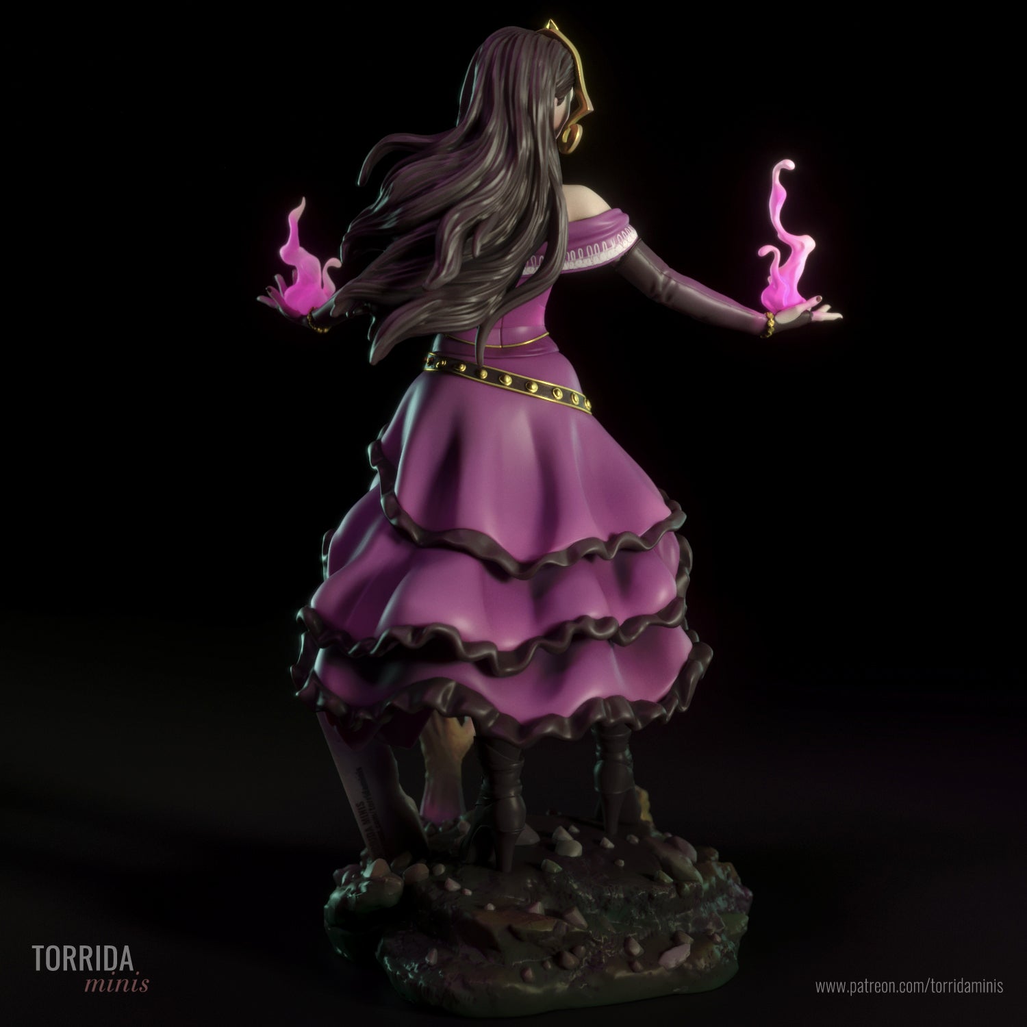 Liliana Vess - Torrida Minis - Dark Forge Arts