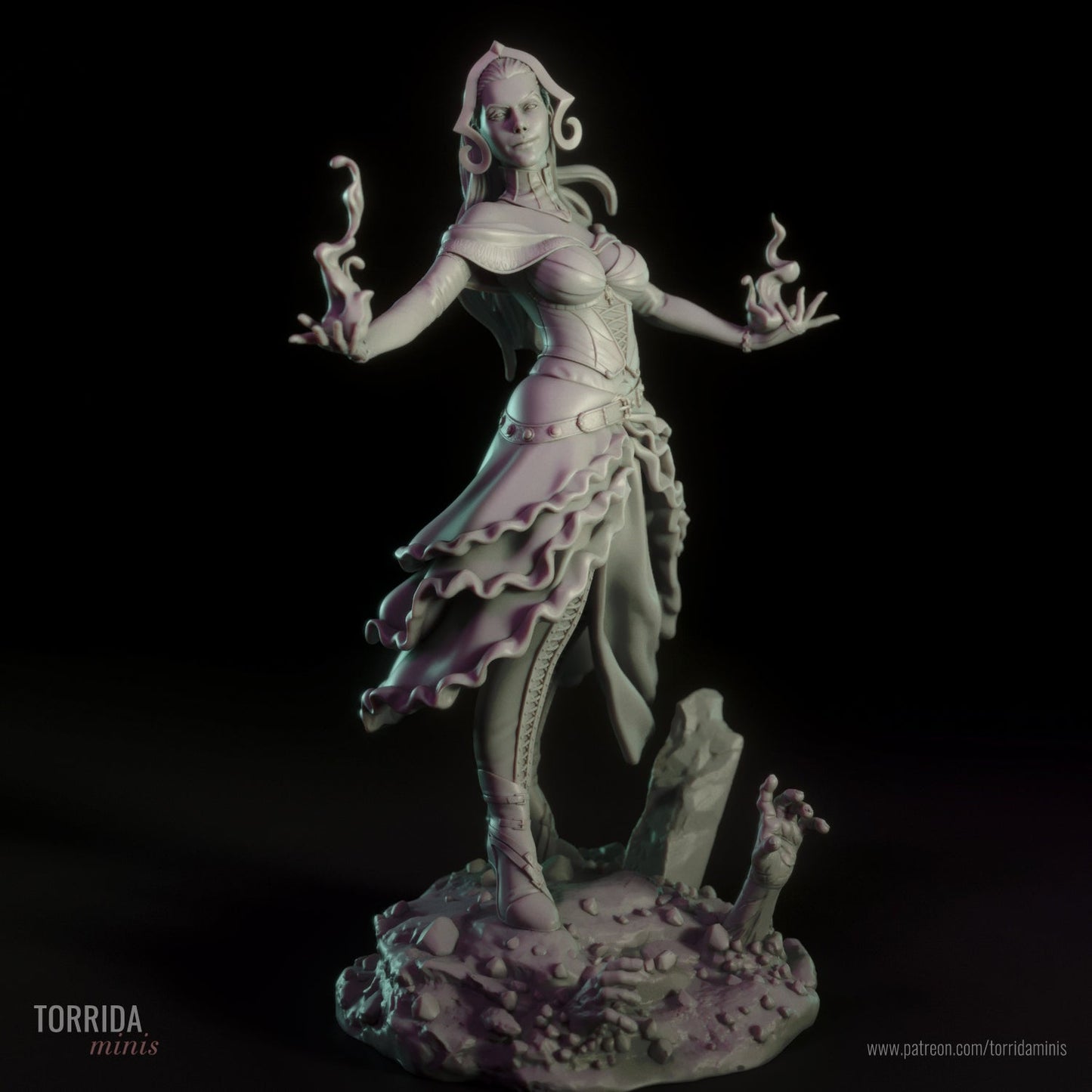 Liliana Vess - Torrida Minis - Dark Forge Arts