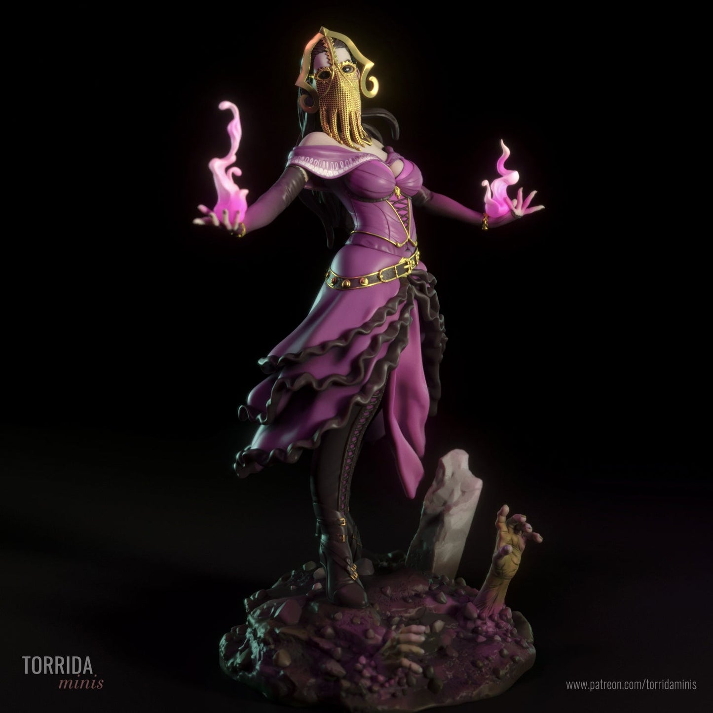 Liliana Vess - Torrida Minis - Dark Forge Arts