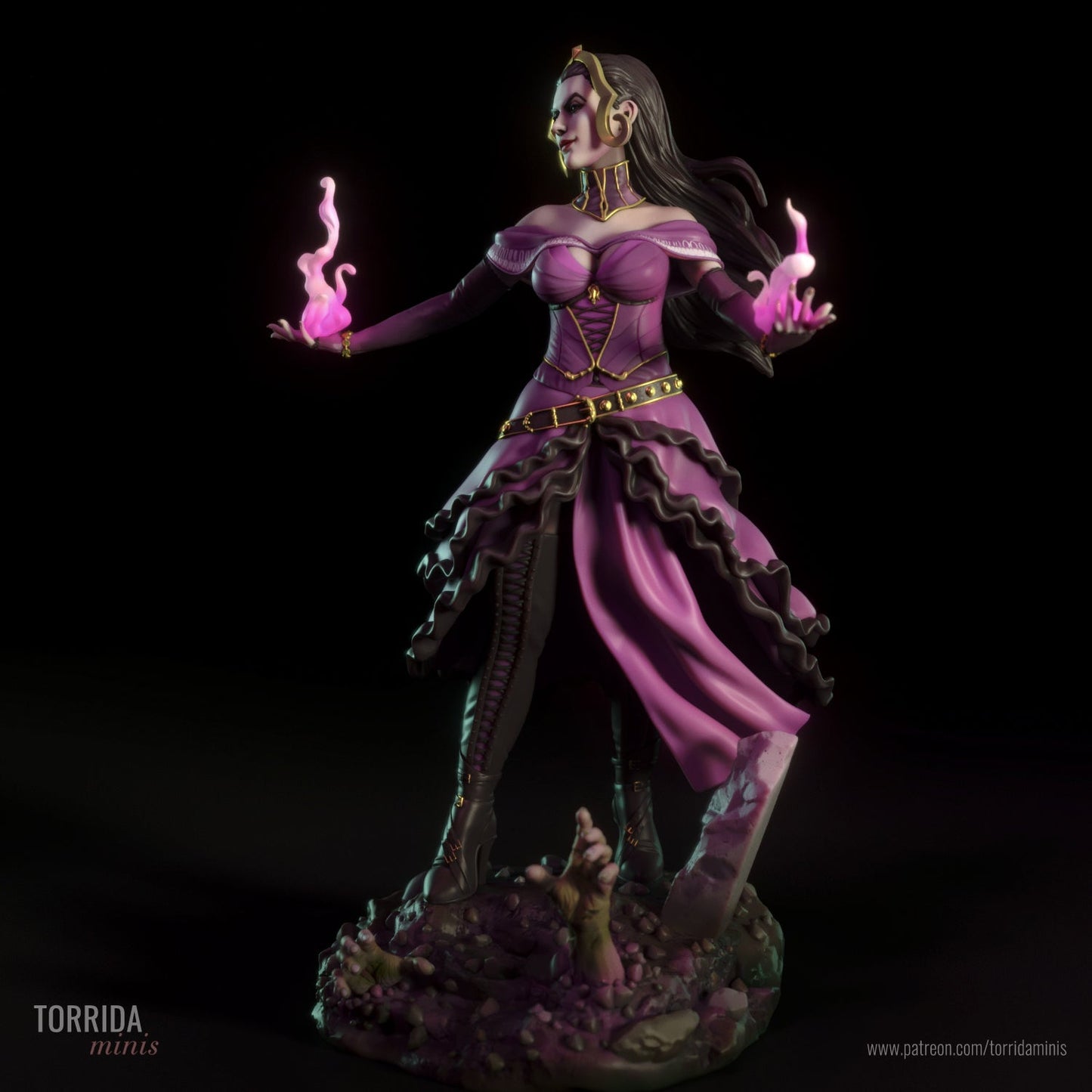 Liliana Vess - Torrida Minis - Dark Forge Arts