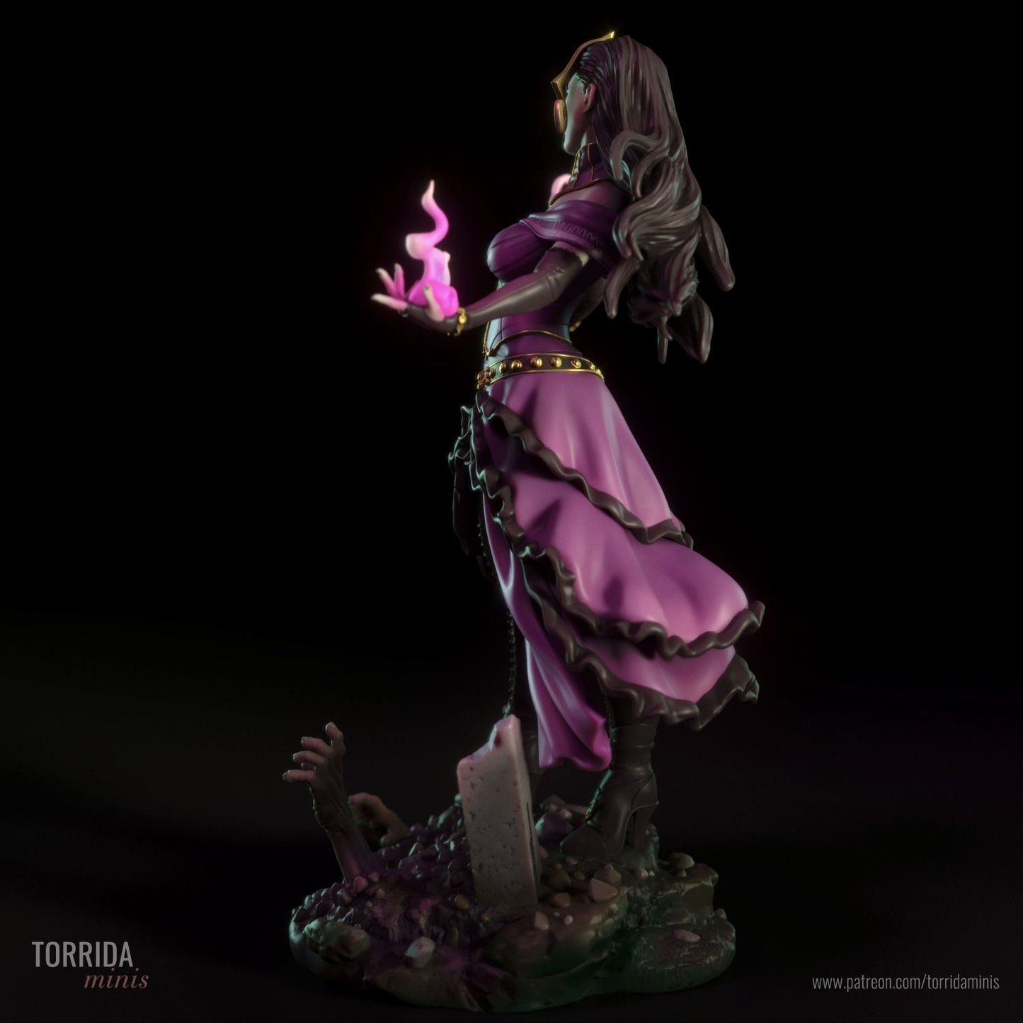 Liliana Vess - Torrida Minis - Dark Forge Arts