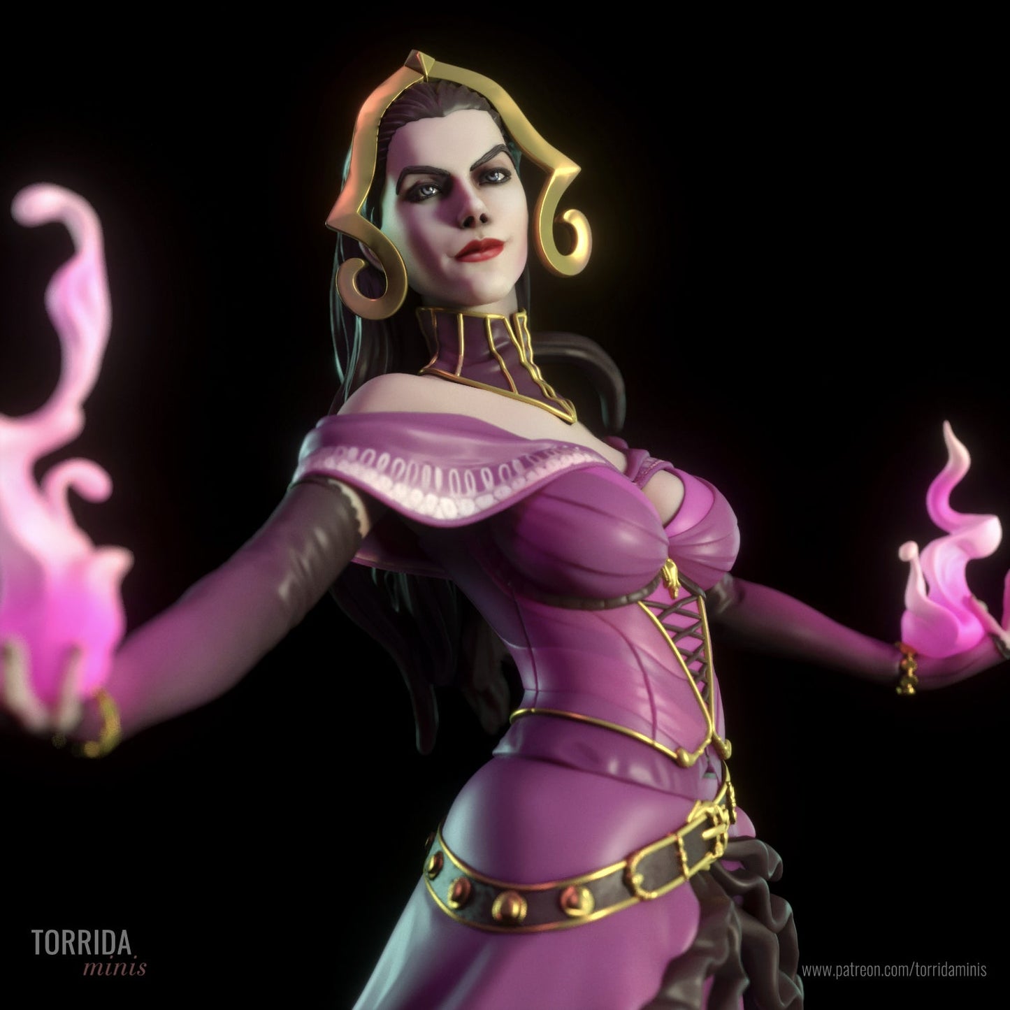 Liliana Vess - Torrida Minis - Dark Forge Arts