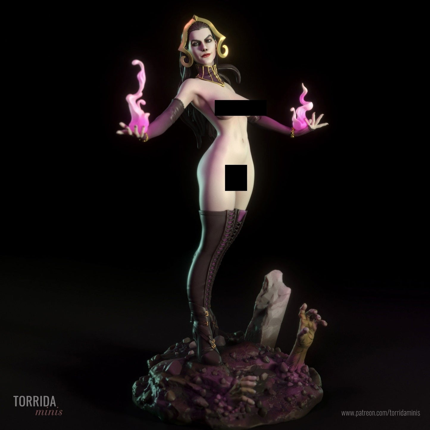 Liliana Vess - Torrida Minis - Dark Forge Arts