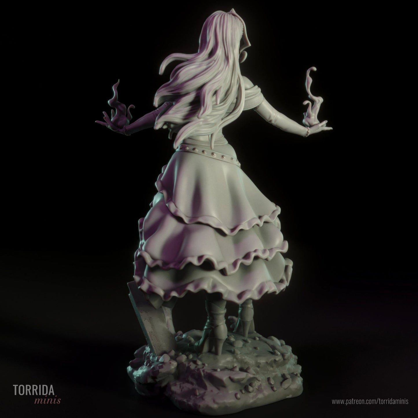 Liliana Vess - Torrida Minis - Dark Forge Arts