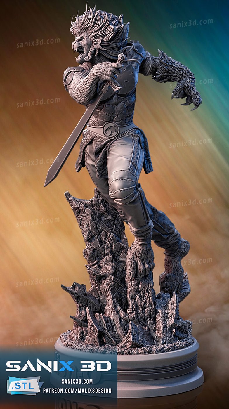 Lion - O - Sanix3D - Dark Forge Arts