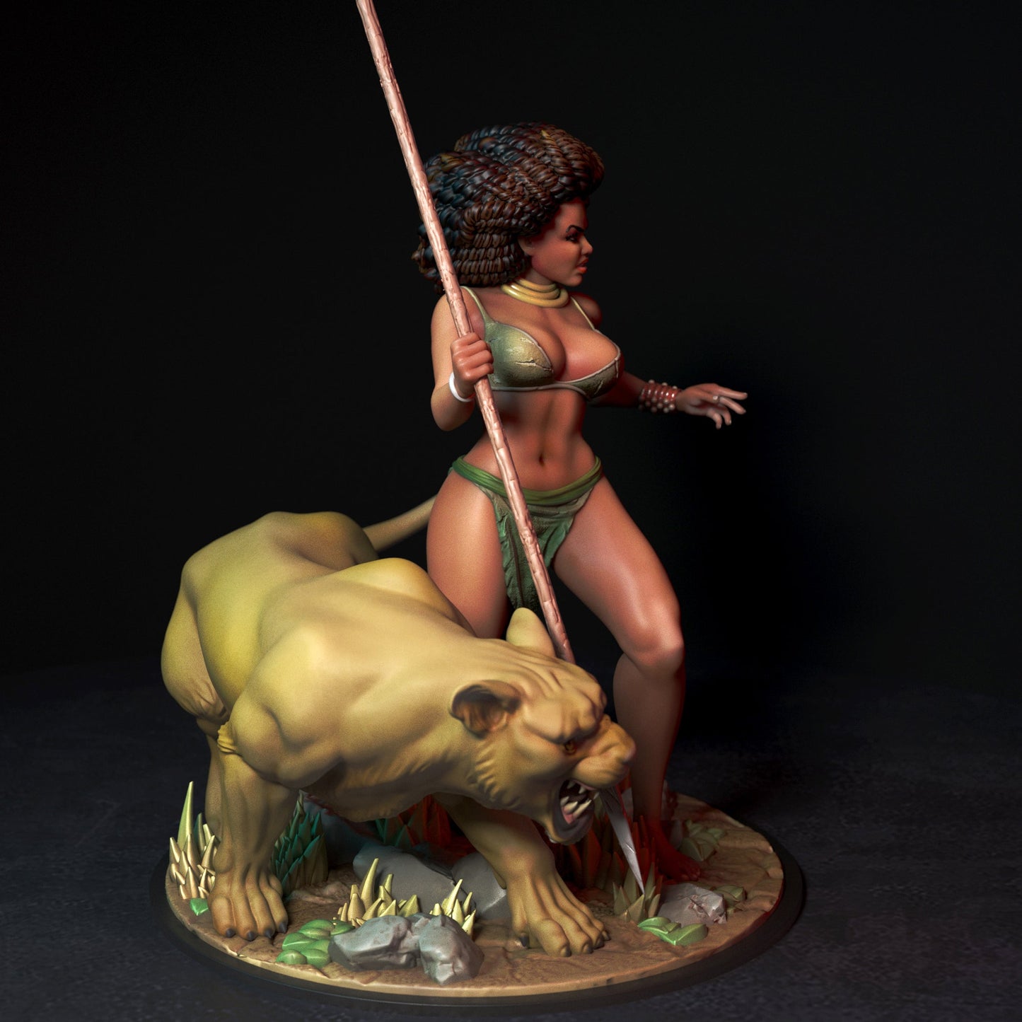 Lioness - Torrida Minis - Dark Forge Arts