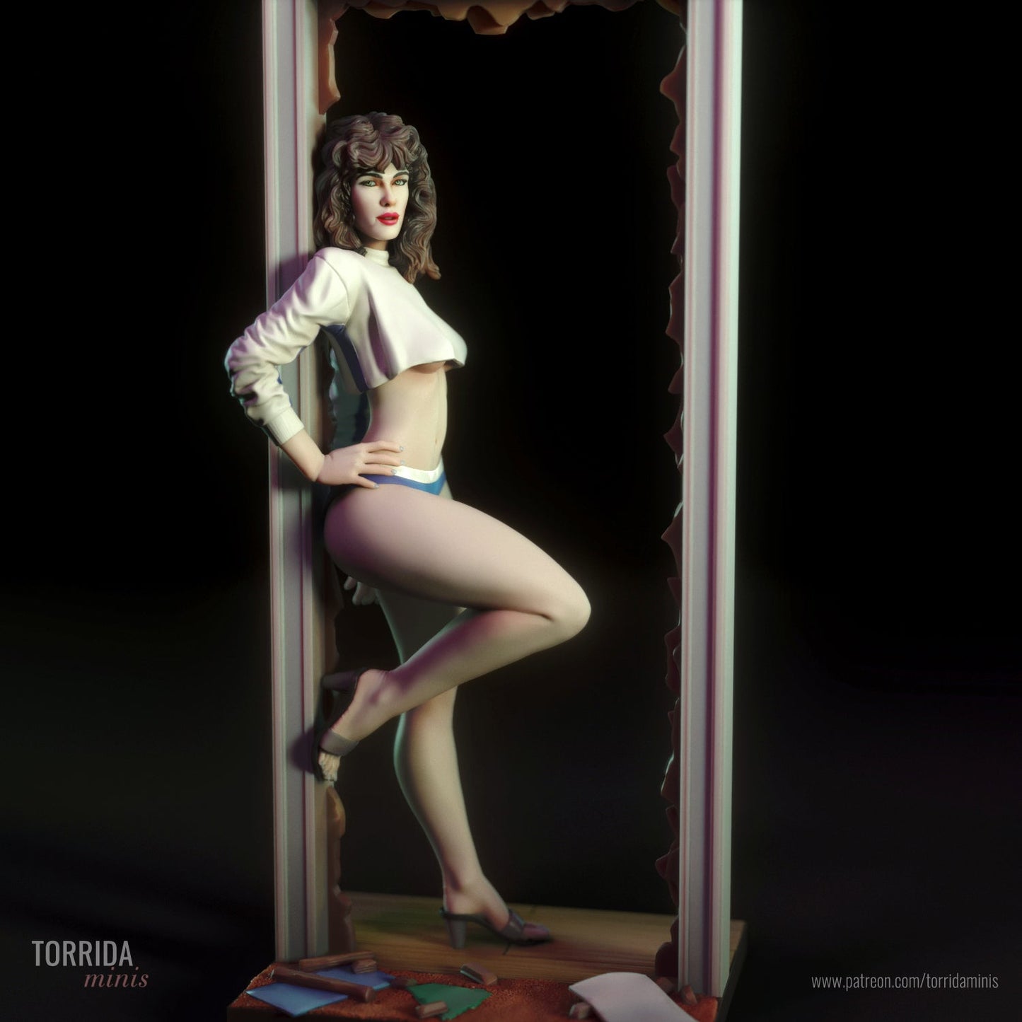Lisa Weird Science - Torrida Minis - Dark Forge Arts