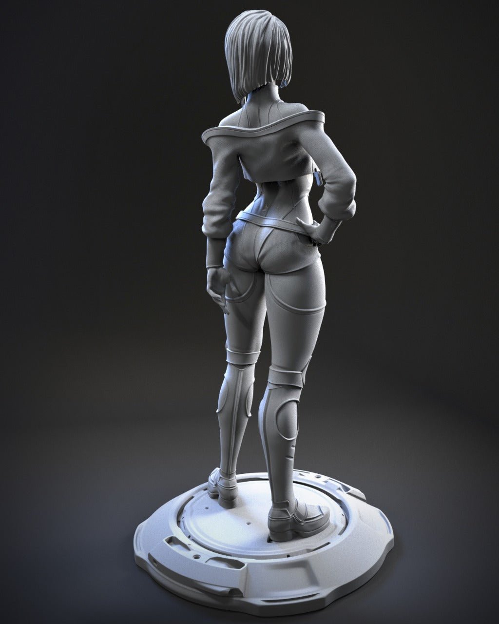 Lucy Cyberpunk - CA 3D Studios - Dark Forge Arts