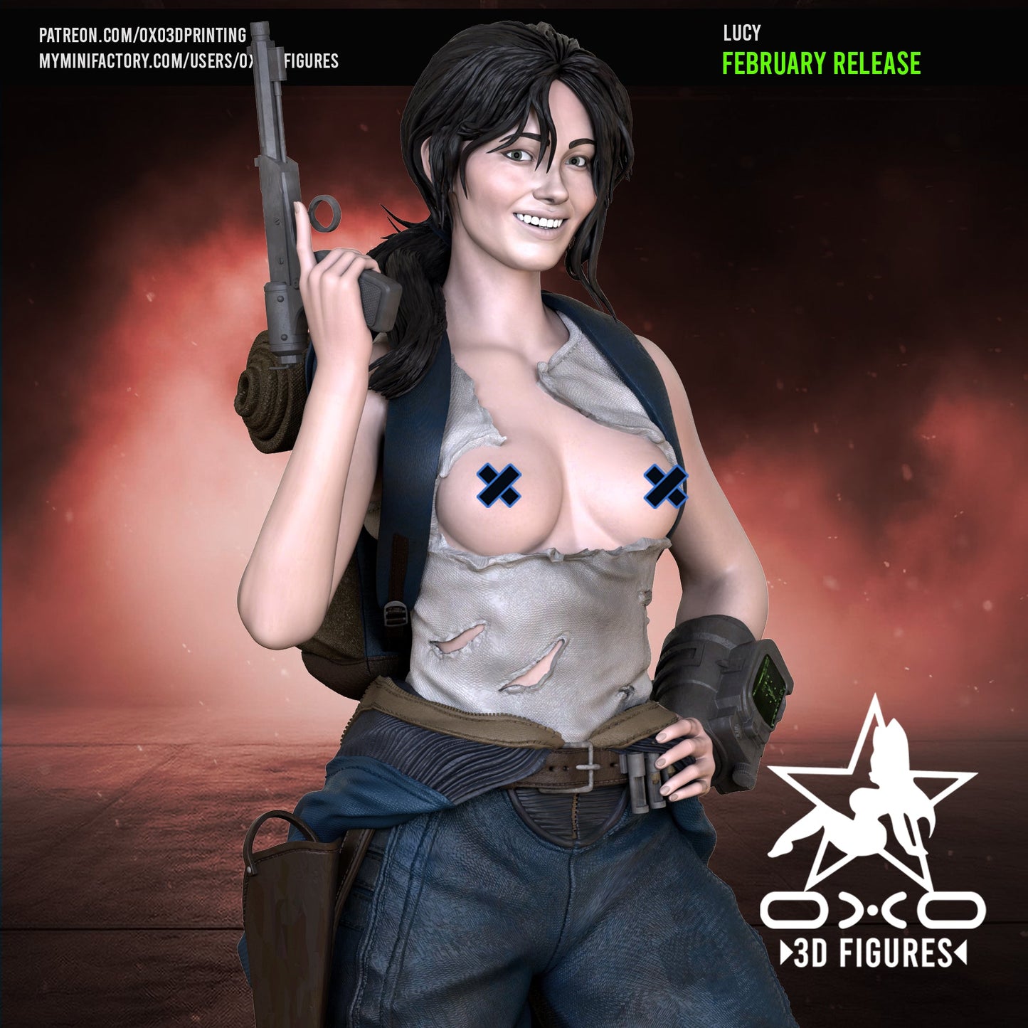Lucy - OXO3D - Dark Forge Arts