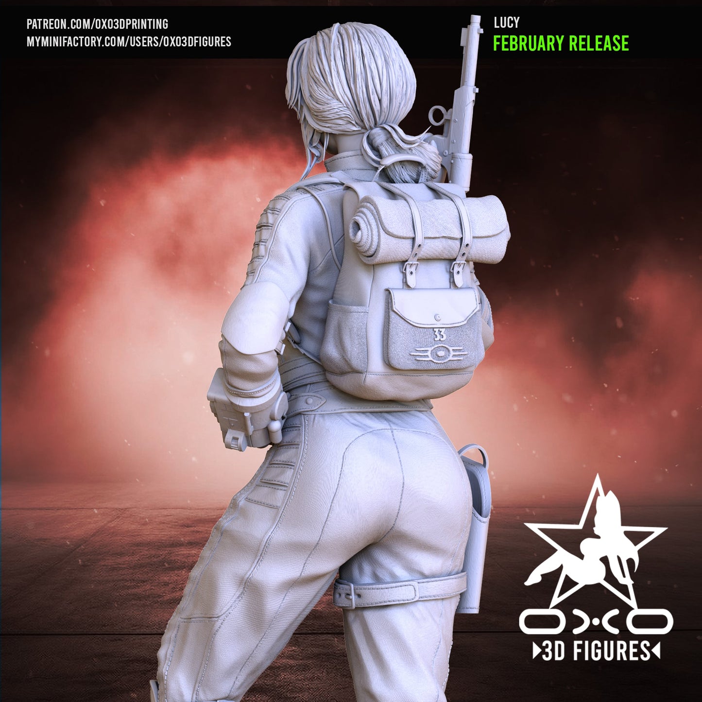 Lucy - OXO3D - Dark Forge Arts