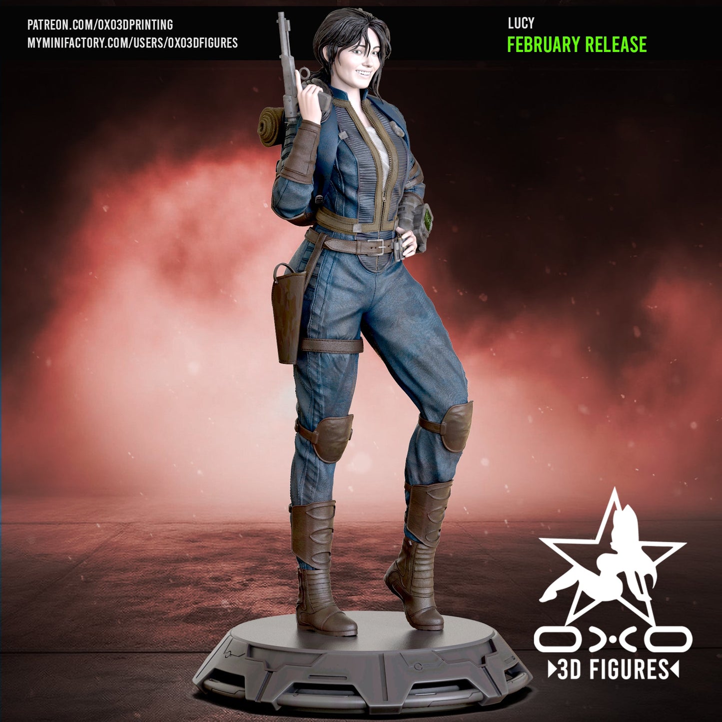 Lucy - OXO3D - Dark Forge Arts