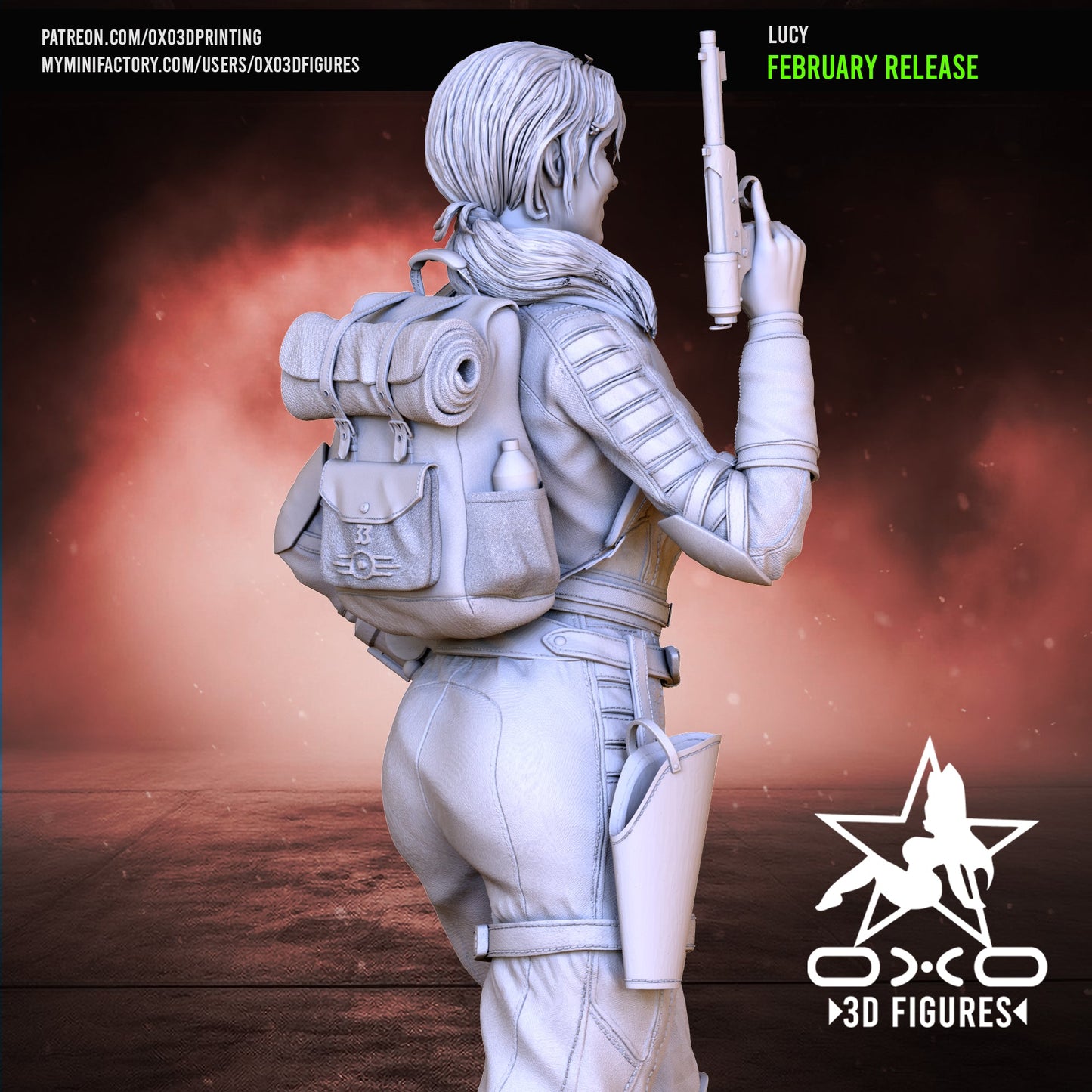 Lucy - OXO3D - Dark Forge Arts