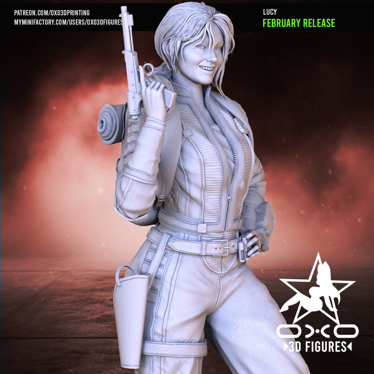 Lucy - OXO3D - Dark Forge Arts