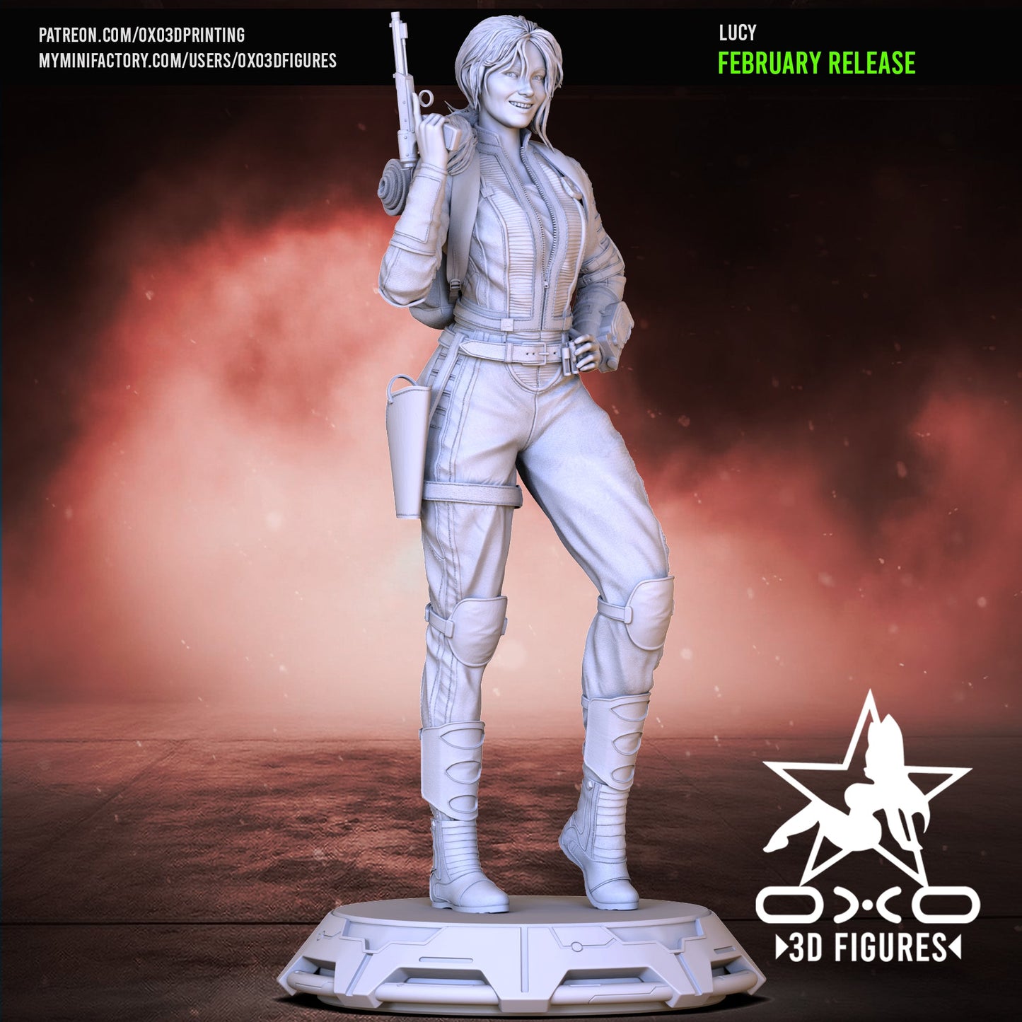 Lucy - OXO3D - Dark Forge Arts