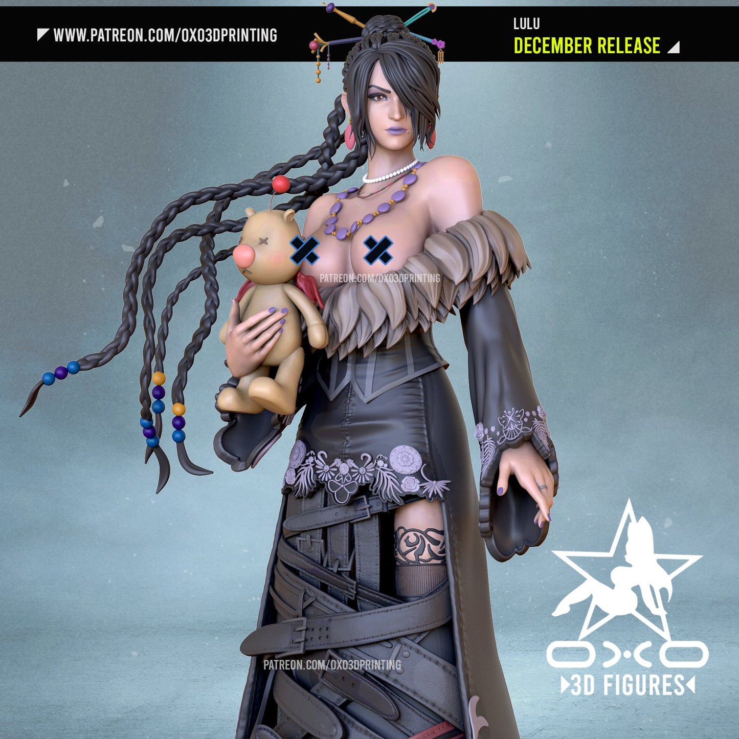 Lulu - OXO3D - Dark Forge Arts