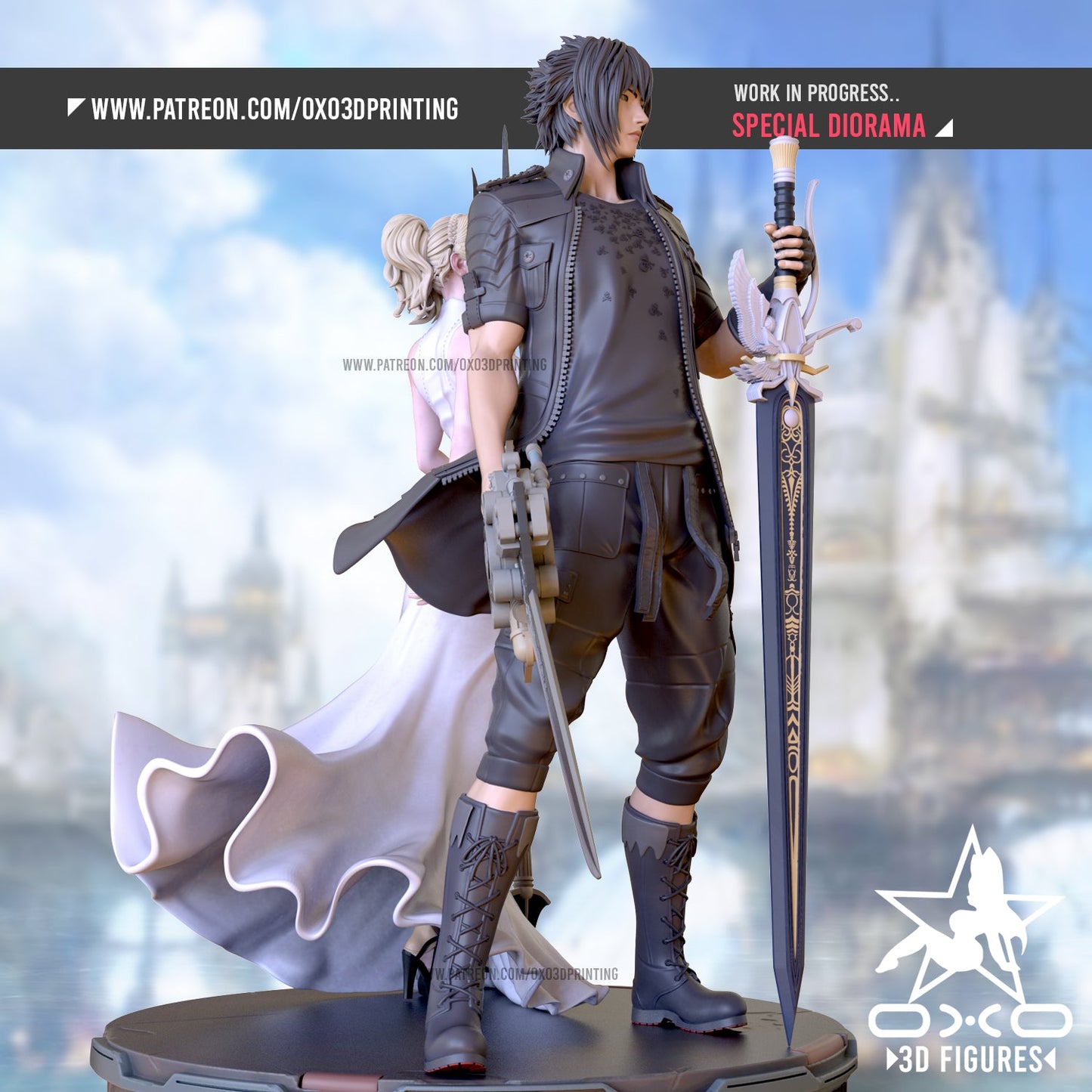 Luna & Noctis - OXO3D - Dark Forge Arts