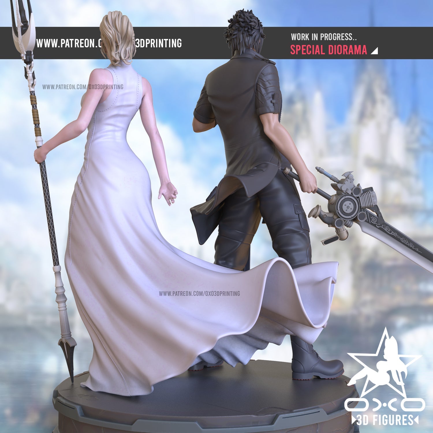 Luna & Noctis - OXO3D - Dark Forge Arts