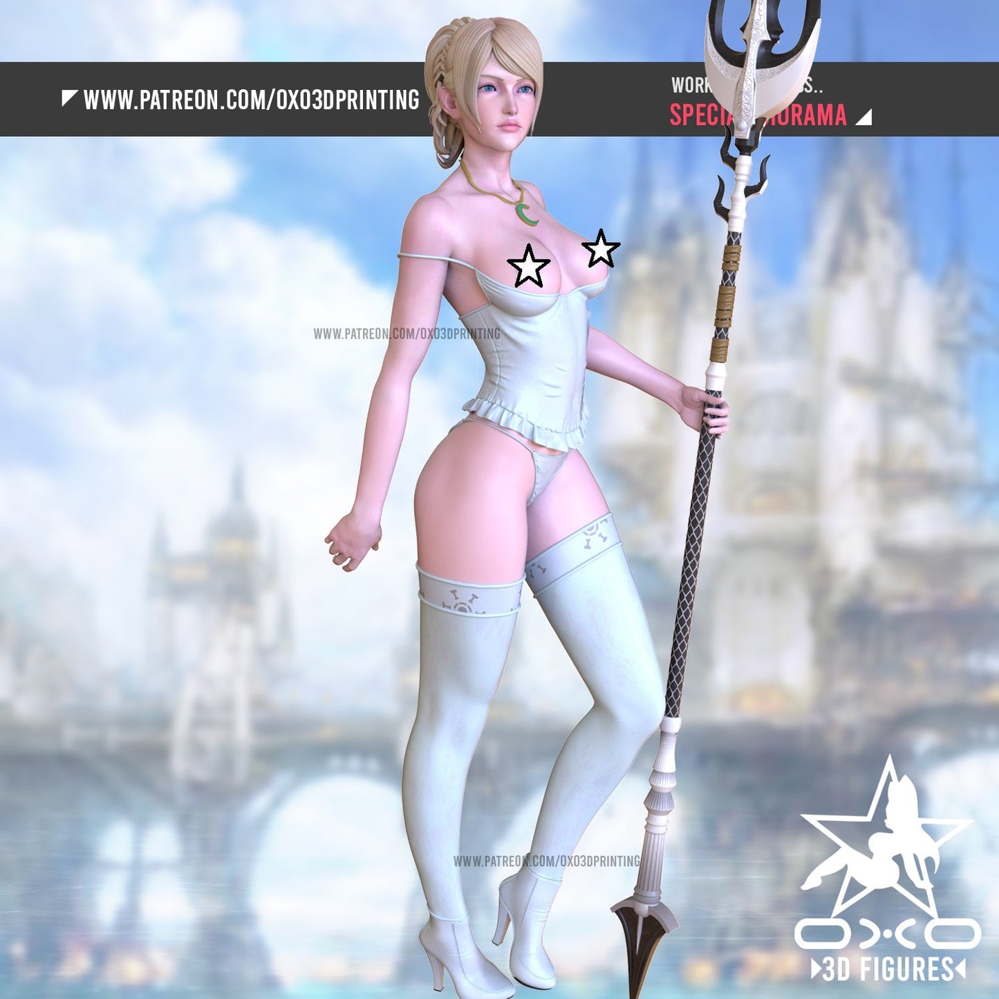 Luna & Noctis - OXO3D - Dark Forge Arts