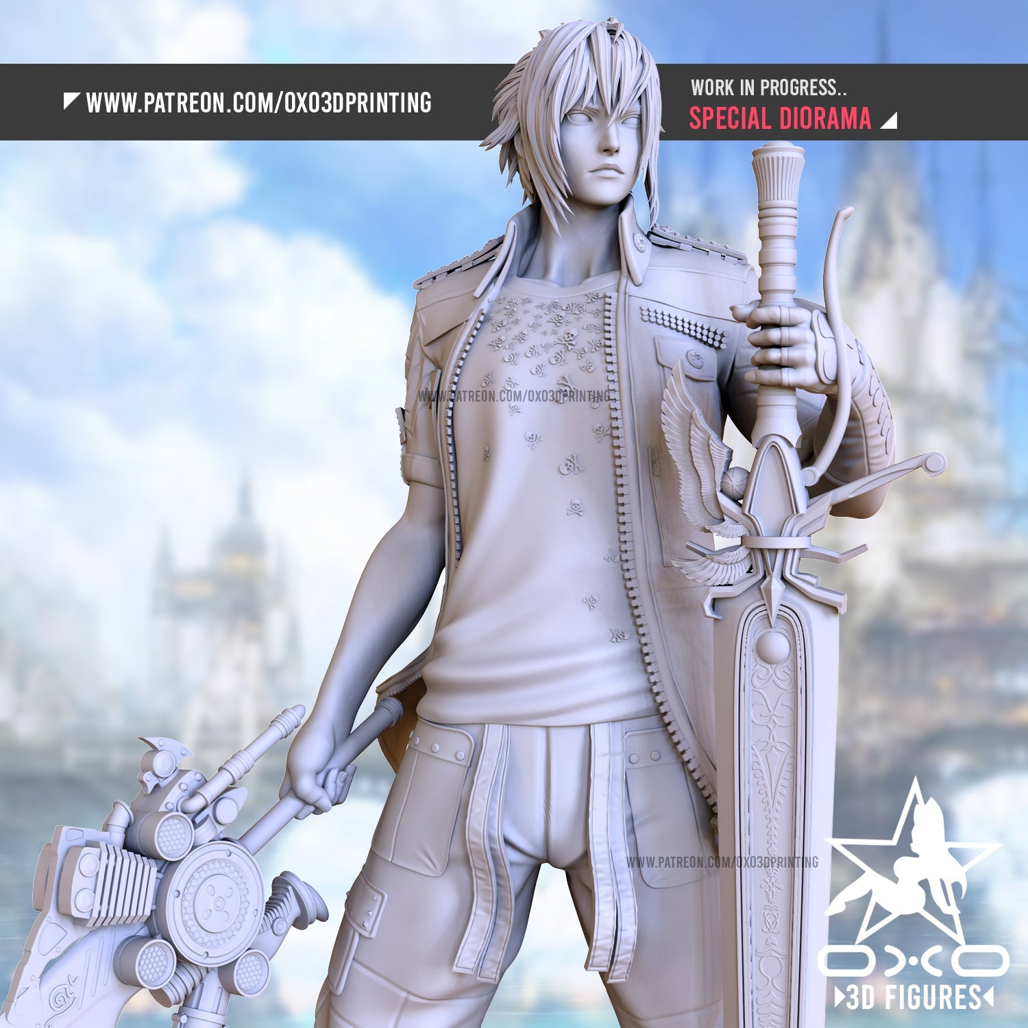 Luna & Noctis - OXO3D - Dark Forge Arts