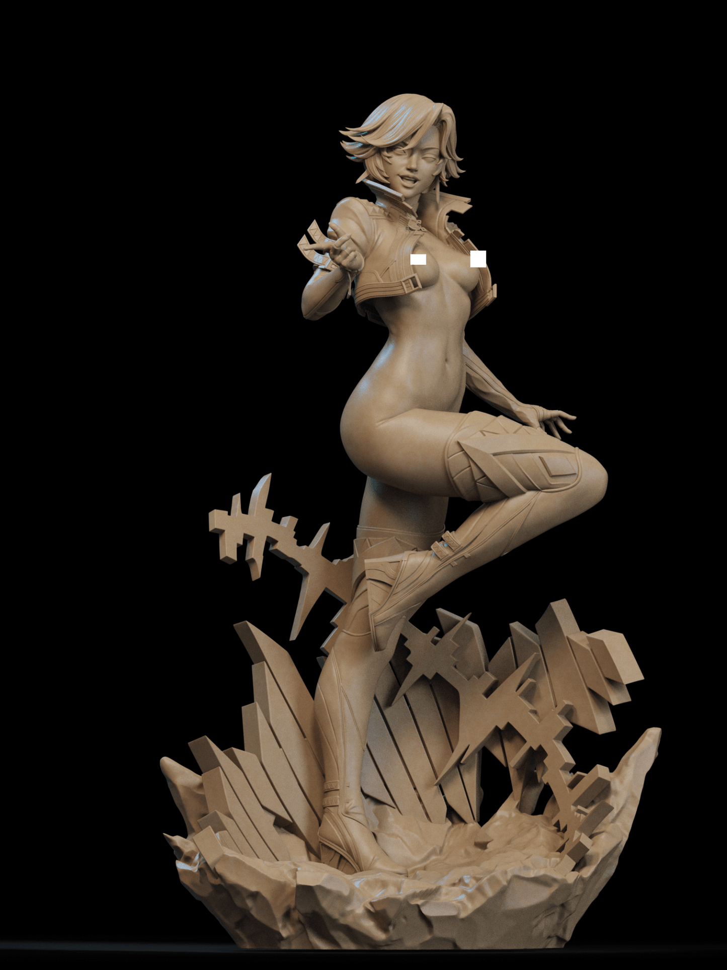 Luna Snow - CA 3D Studios - Dark Forge Arts