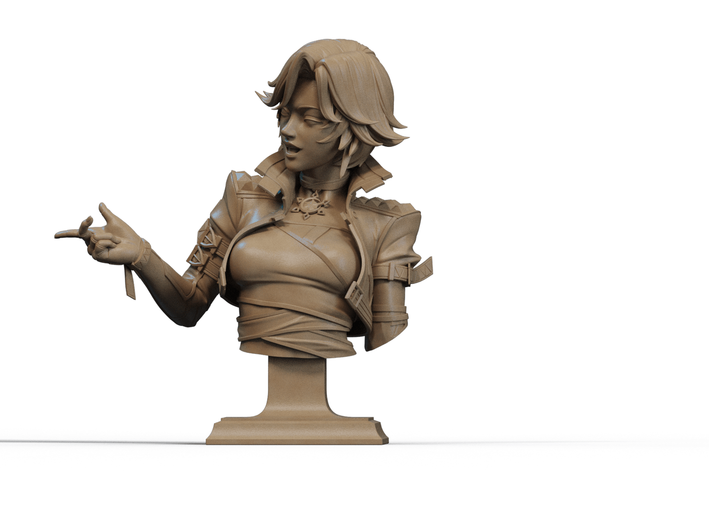 Luna Snow - CA 3D Studios - Dark Forge Arts
