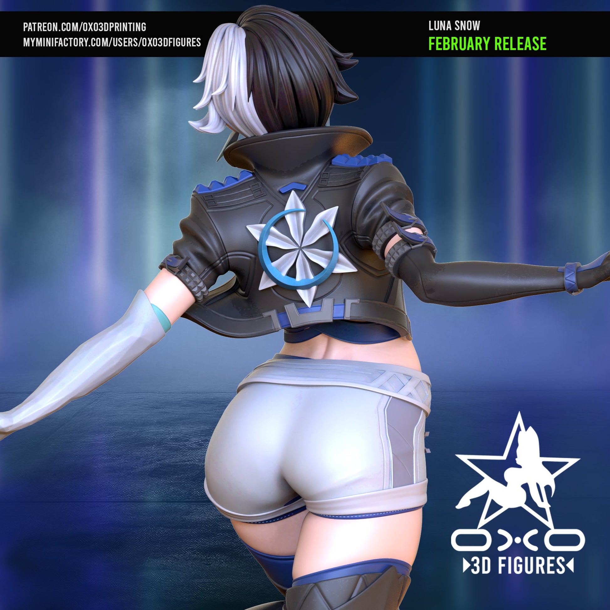 Luna Snow - OXO3D - Dark Forge Arts