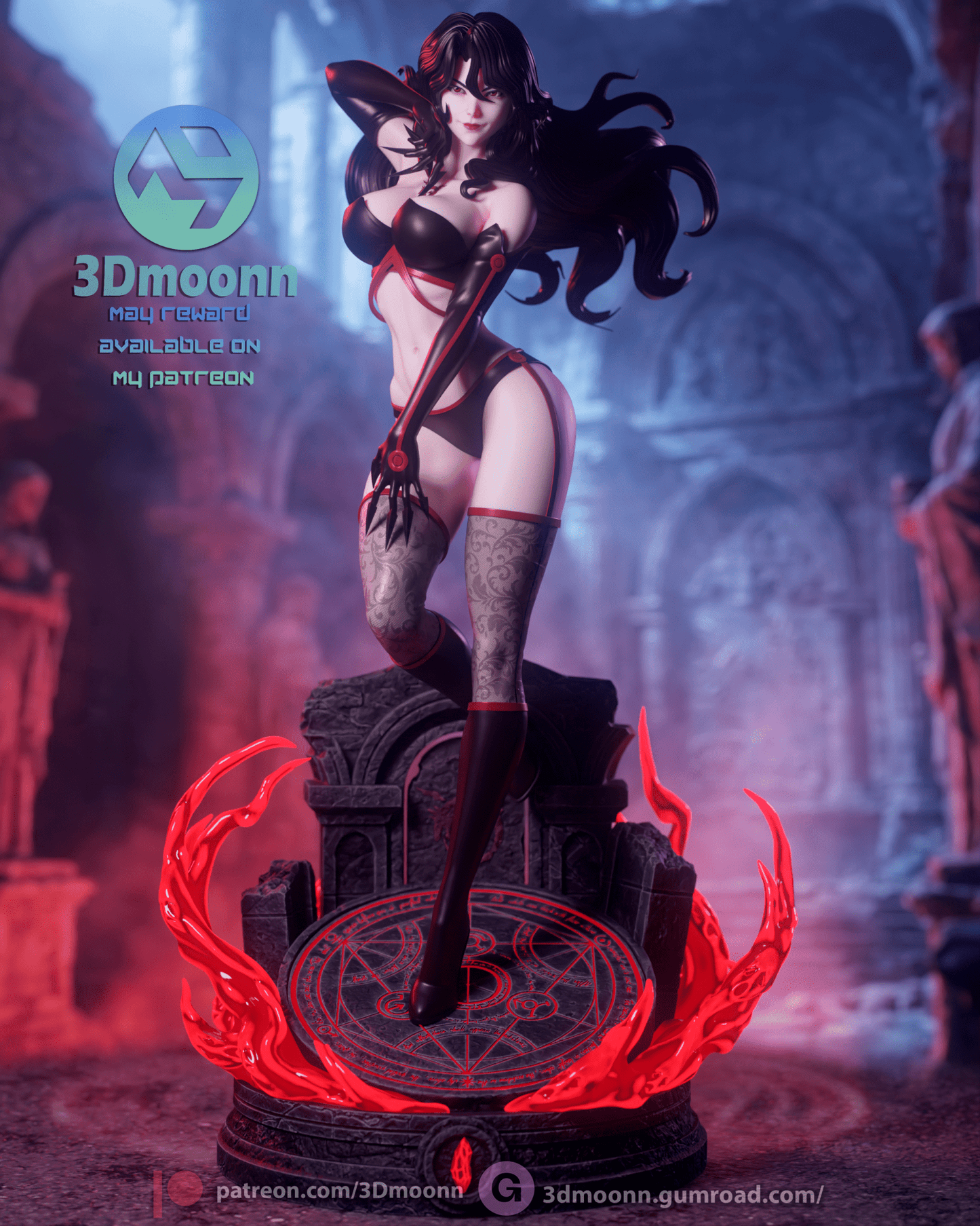 Lust - 3DMoonn - Dark Forge Arts