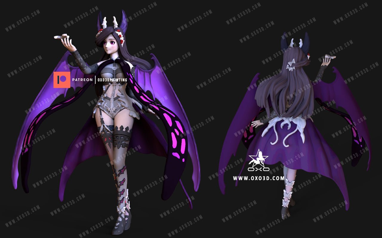 Mabinogi Succubus Queen - OXO3D - Dark Forge Arts