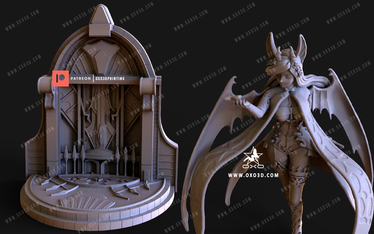 Mabinogi Succubus Queen - OXO3D - Dark Forge Arts