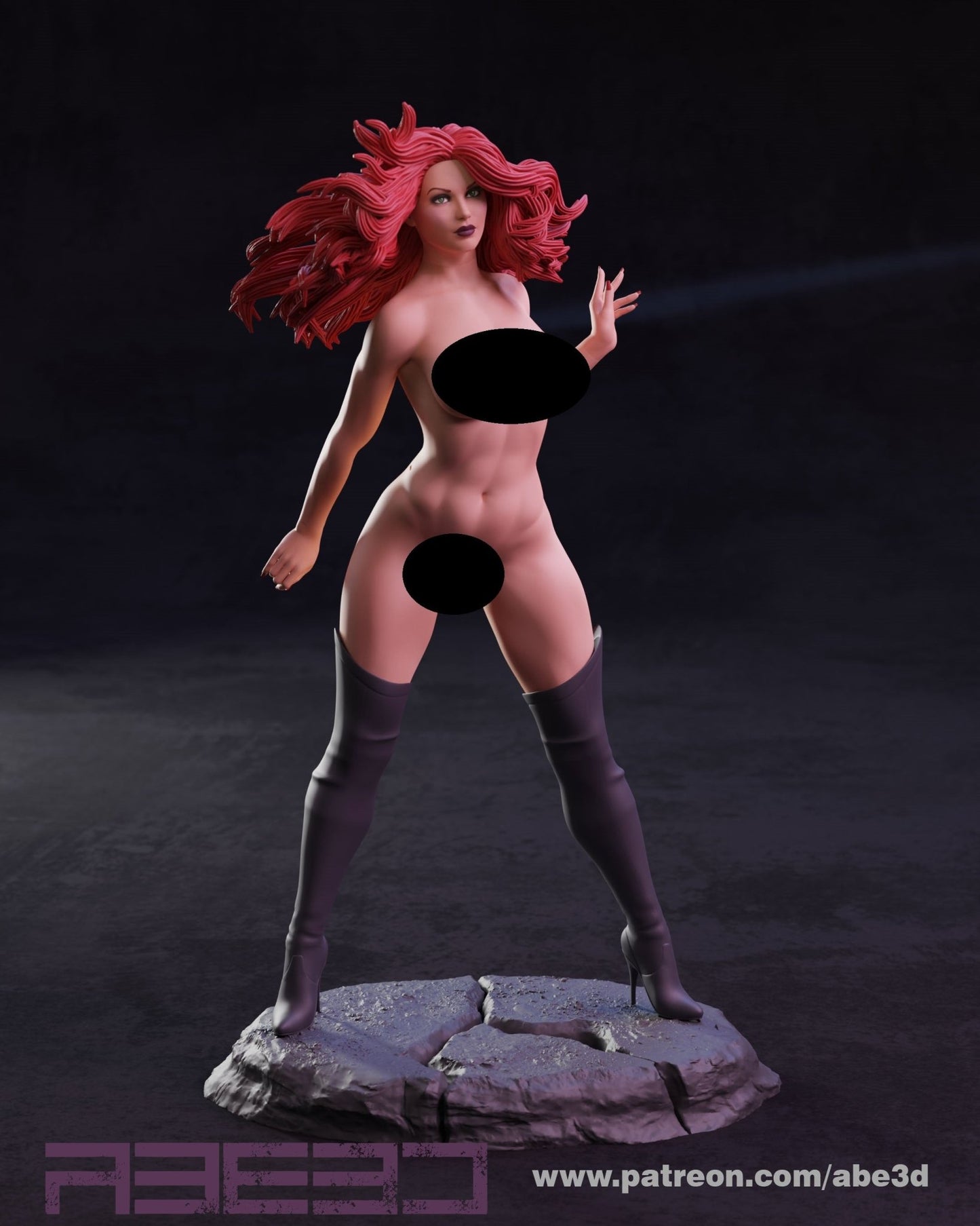 Madelyne Prior - Abe3D - Dark Forge Arts