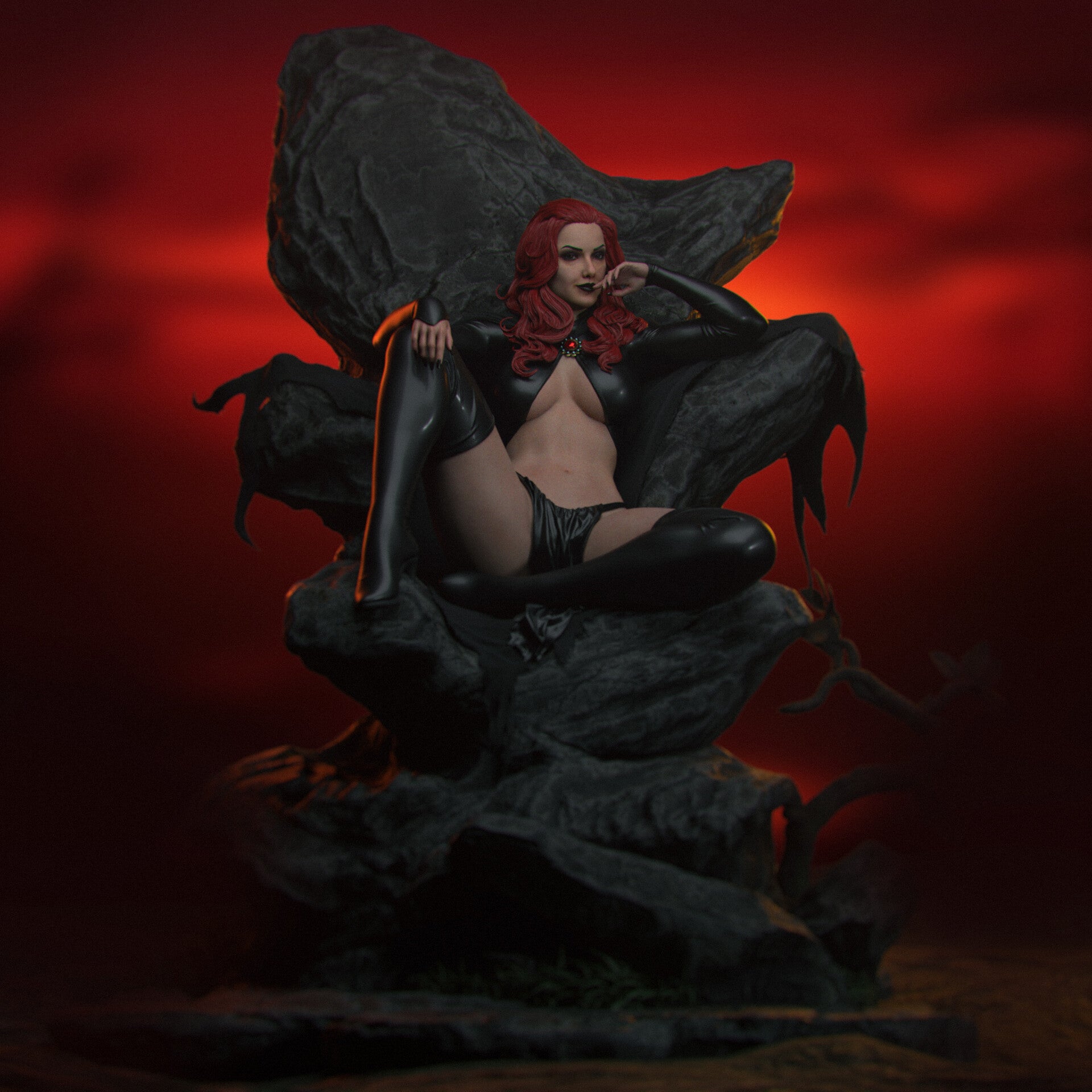 Madelyne Pryor - CA 3D Studios - Dark Forge Arts