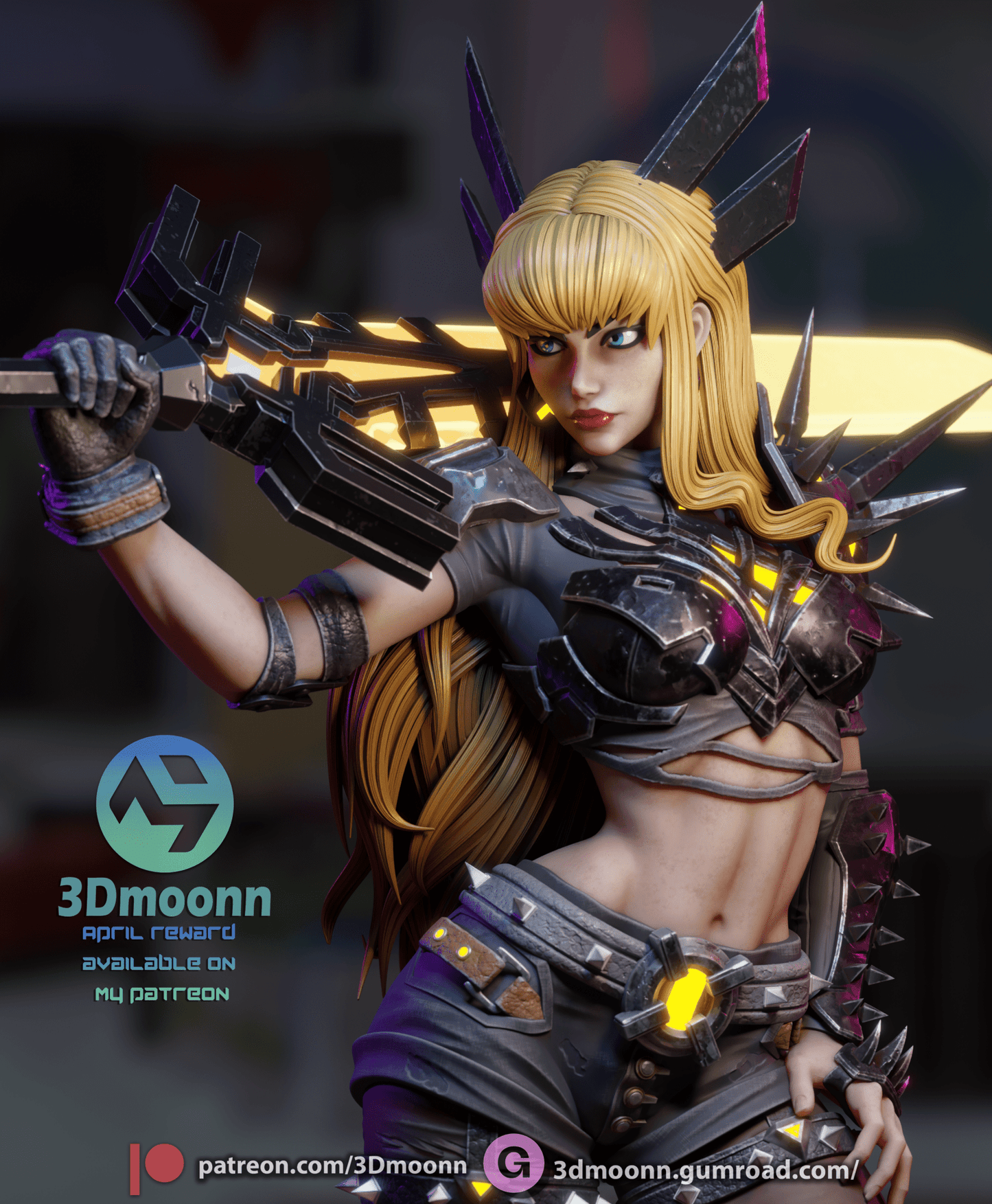 Magik - 3DMoonn - Dark Forge Arts