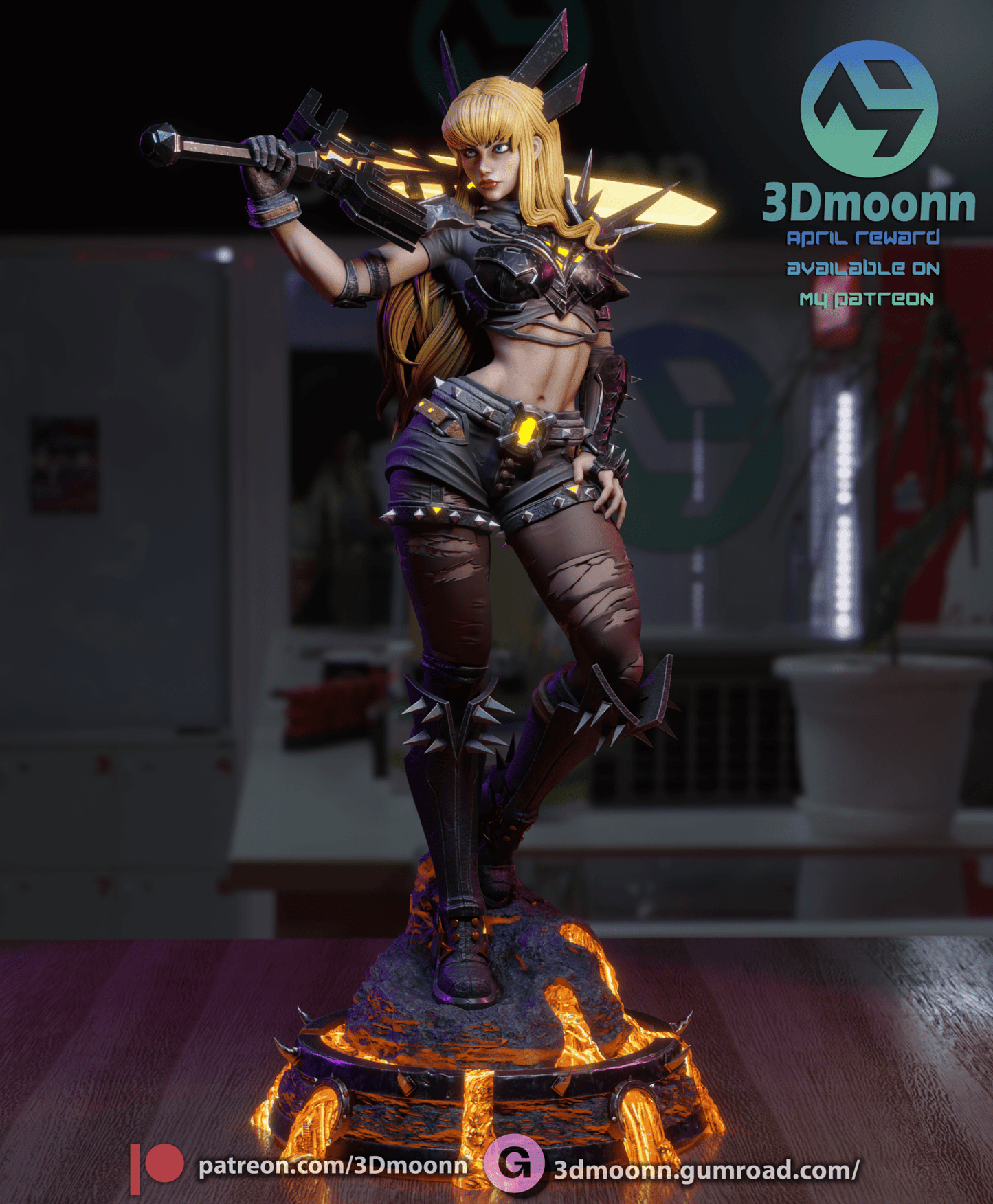 Magik - 3DMoonn - Dark Forge Arts