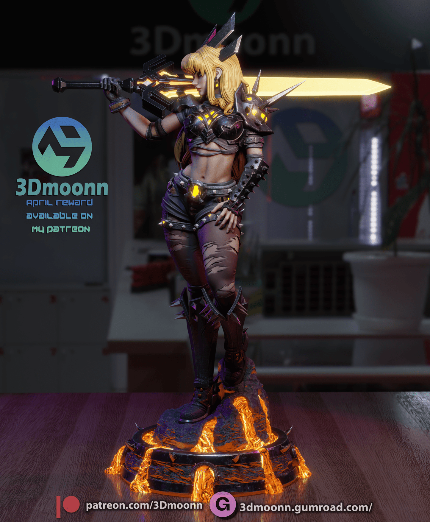 Magik - 3DMoonn - Dark Forge Arts