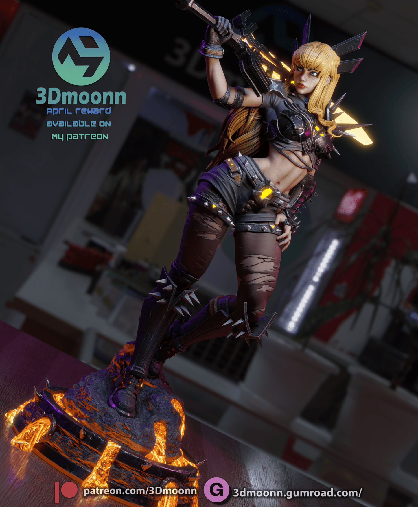 Magik - 3DMoonn - Dark Forge Arts